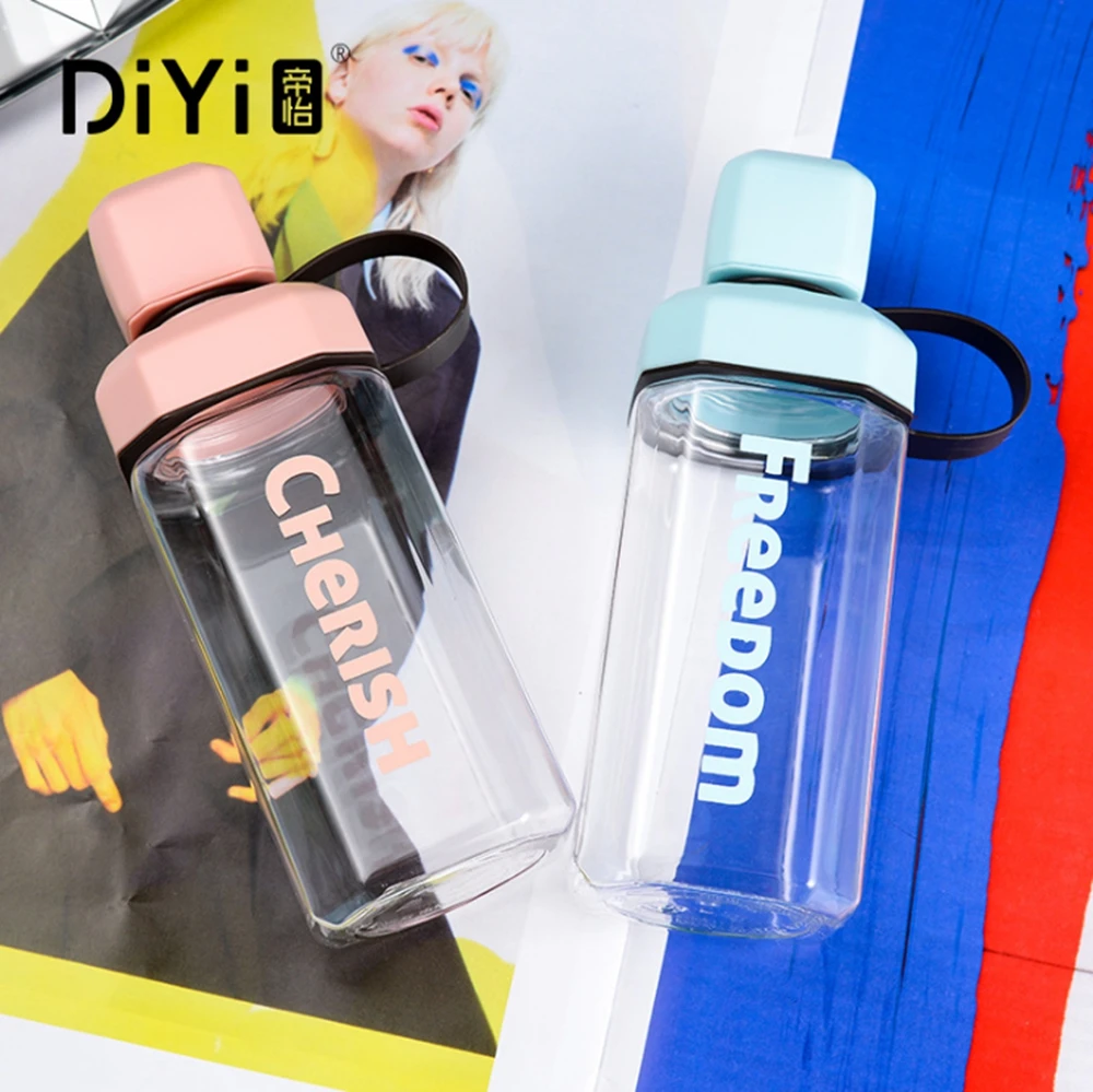 DIYI Новая мужская и женская бутылка для воды портативная герметичная простая