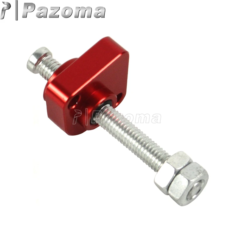 Красный Регулируемый ручной натяжитель цепи синхронизации для мотоцикла Honda