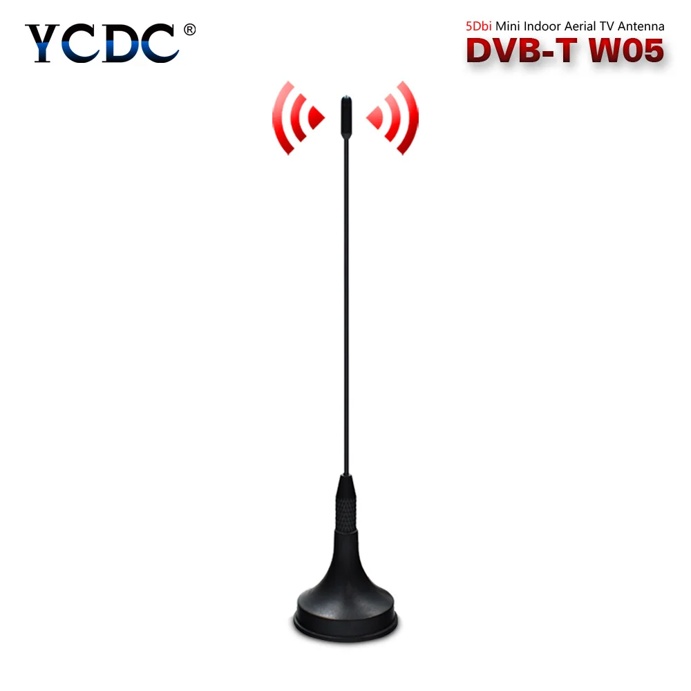 YCDC 5DBi 174 230 МГц и 470 862 цифровой DVB T TV Freeview HD ТВ антенна усилитель сигнала с магнитной