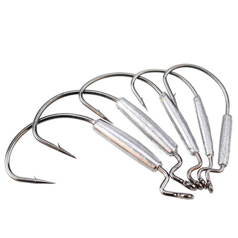 Свинцовый крючок для рыбалки Jig Head с бородкой и свинцовый 2g/2.5g/3g/5g/6 3g офсетная