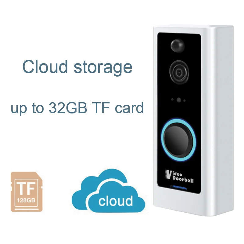 Беспроводной смарт-Видеозвонок Higestone 1080P Wi-Fi IP65 ночное видение двухстороннее