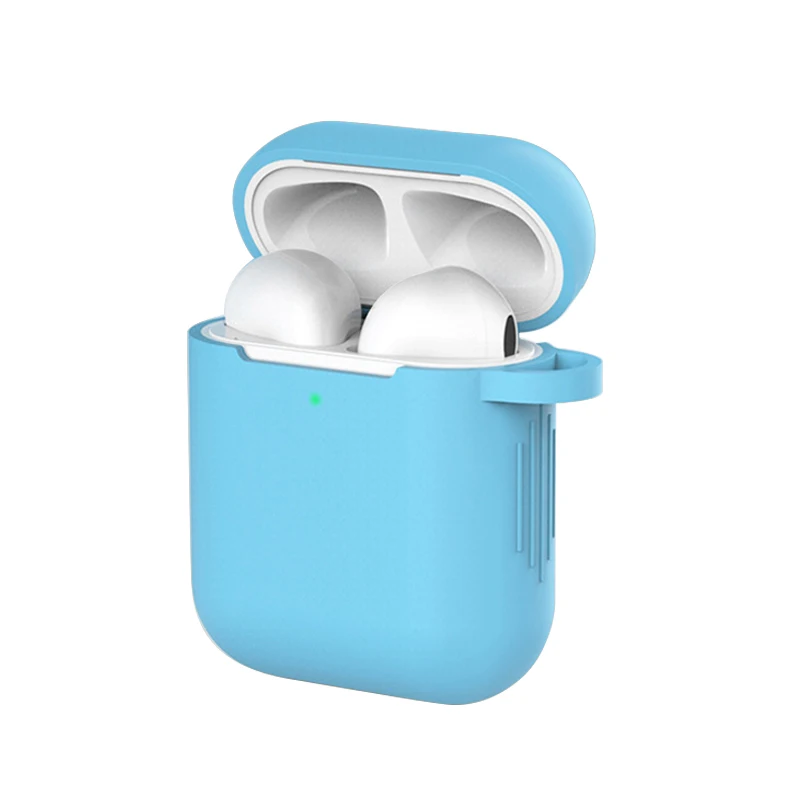 13 Чехол для наушников Apple AirPods 2 силиконовый чехол беспроводной Bluetooth наушники Air Pods Чехол защитный для AirPod Silm чехол - Цвет: 13