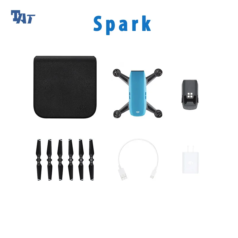 В наличии! Пять цветов DJI spark fly combo mini drone 1080p HD камера fold (16 Гб MicroSD подарок) |