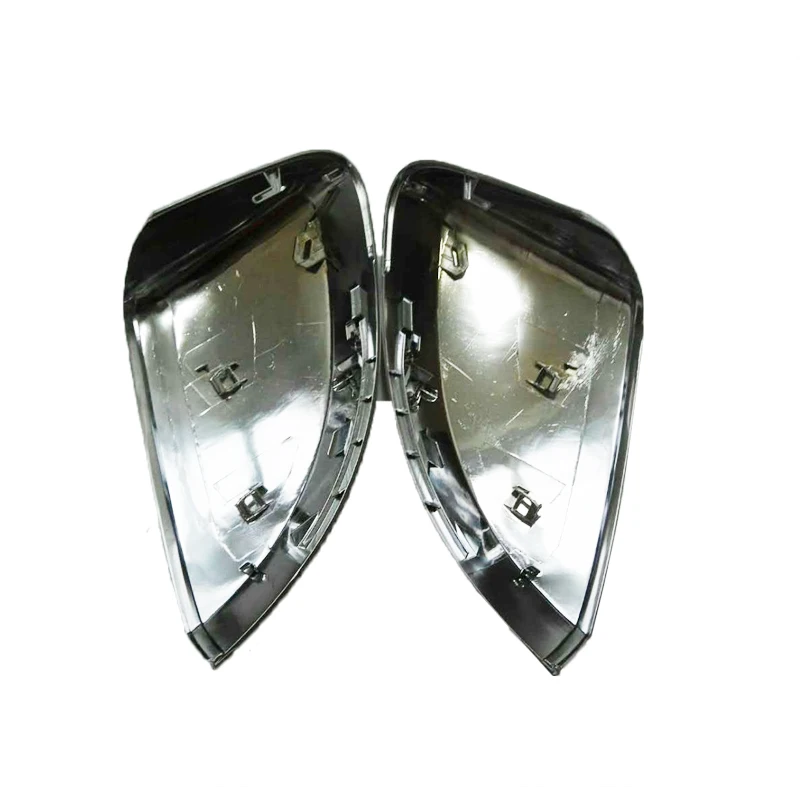 

Matt Chrome Sliver Matt Mirror Cover Rearview Side Mirror Cap fit A-udi A3 S3 2014-2017