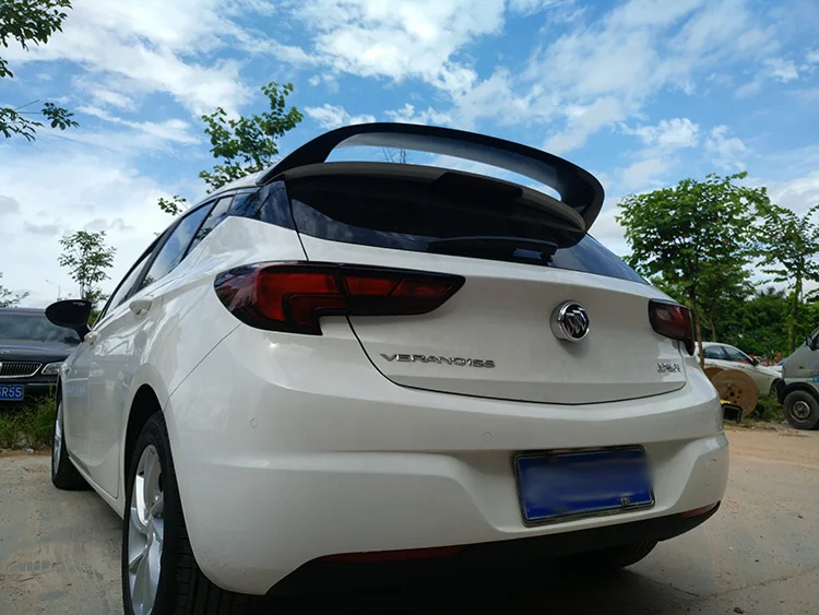 Для система навигации для Buick Verano GS спойлер хэтчбек ABS Материал заднее крыло автомобиля праймер цвет задний спойлер для система навигации для Buick Verano спойлер