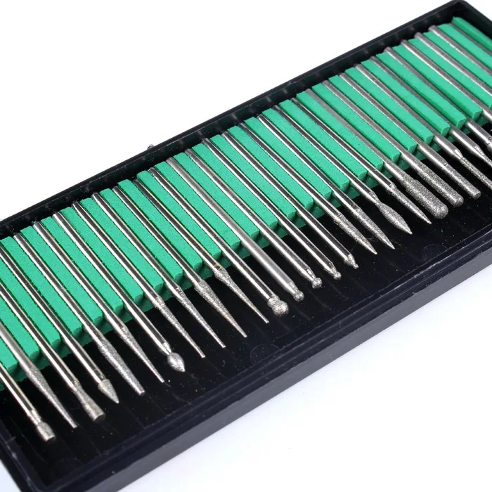 Maxman30 шт./набор абразивные иглы из титанового сплава 3 мм | Инструменты