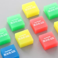 1 piece childrens student small fresh eraser cute stationery jelly color eraser new eraser student painting cute baby gift