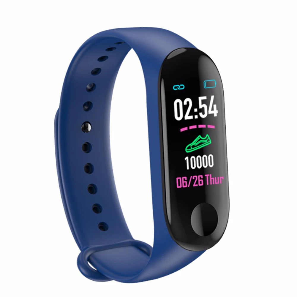Цветной ips-экран умный спортивный фитнес-браслет трекер артериального давления
