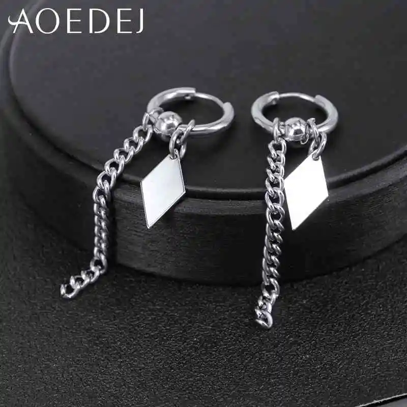 AOEDEJ серьги SUGA для мужчин женщин KPOP мальчиков длинные висячие ювелирные изделия