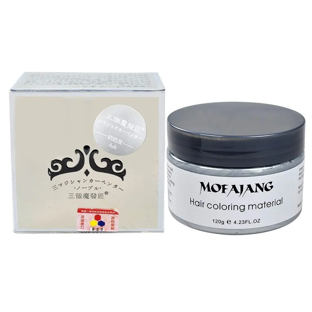 MOFAJANG цветная восковая растительная формула для волос безопасная и здоровая, не раздражающая легко окрашивается легко чистится одноразовые пятна 9 цветов