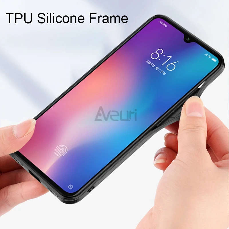 Aveuri 9H стеклянный чехол для Xiaomi mi 9 8 SE mi 8 mi 9 прозрачный чехол 360 защитный чехол для телефона для Xiaomi mi 8 Pro Explorer
