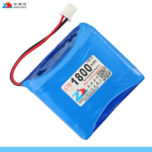 

New Hot 1800mAh 334348*2 3.7V speakers in core lithium polymer battery 704550 654550 Rechargeable Li-ion Cell