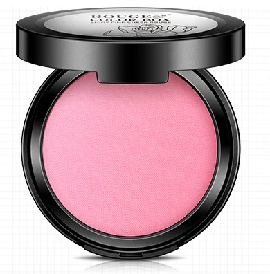 01 Peach Pink BIOAQUA питательные увлажняющие 3-в-1 блестящие розовые щеки набор румян стойкий шелковистый средство, макияж для лица, бронзер, пудра натуральный уход за кожей лица макияж Румяна с зеркалом и кисти для макияжа - Цвет: 01 Peach Pink
