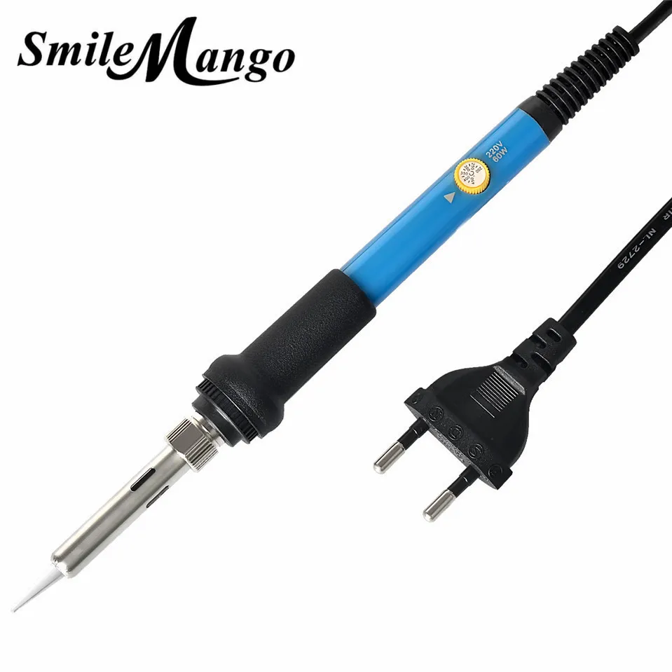 AC 110V / 220V 200-450 Temperature 60W Electric Soldering Iron + 5PC Tips For SMT SMD Solder Rework Repair | Инструменты