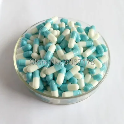 Капсулы 3 #1000 pcs твердые пустые желатиновые капсулы светильник бого и белого цвета