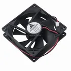 2 шт. Gdstime DC 5V 2Pin 92mm x 92mm x 25mm 9cm 92mm PC Case осевой охлаждающий вентилятор