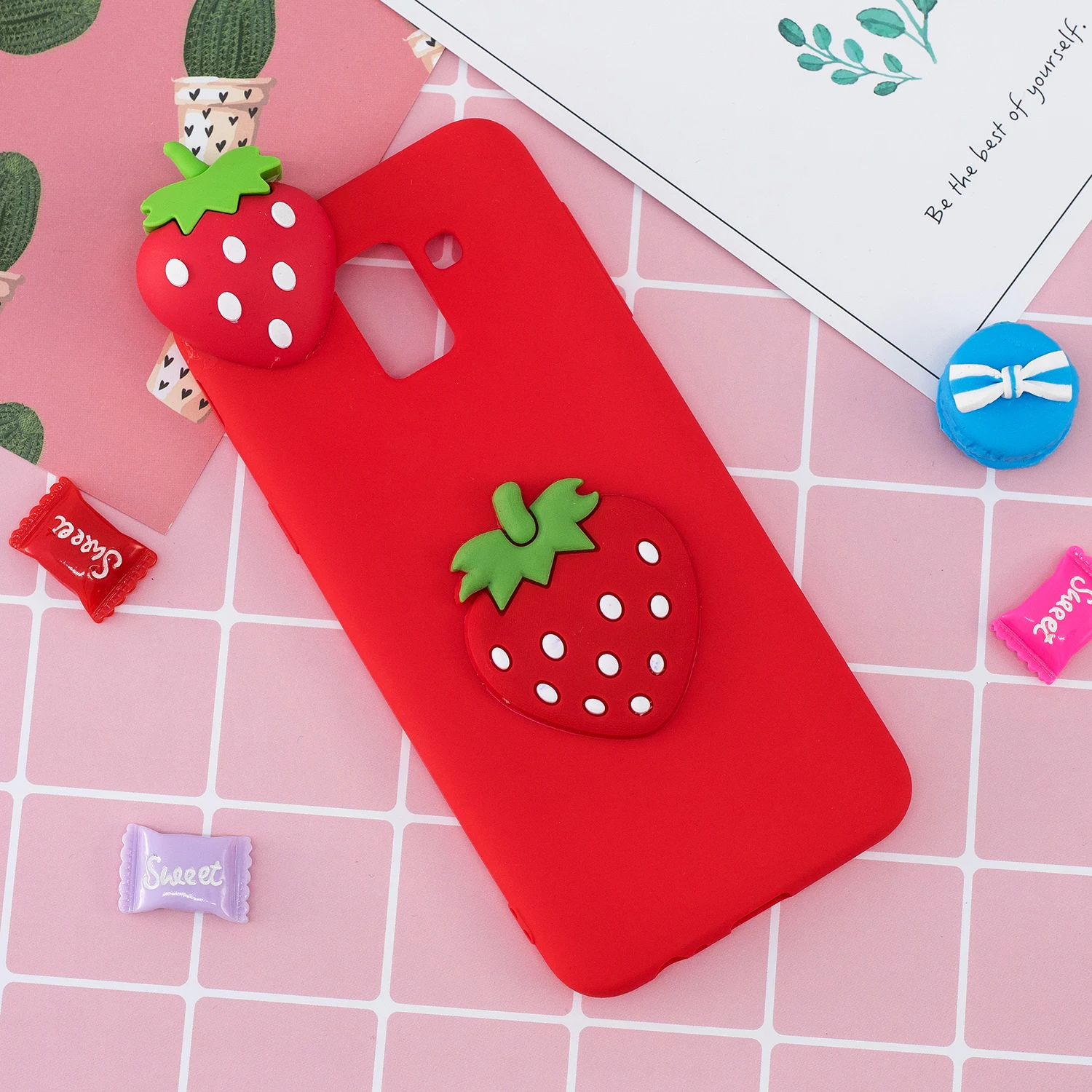 Окрашенный рельефный чехол TPU чехол для samsung A6 A8 плюс чехол силиконовый для samsung Galaxy S7 S8 S9 плюс A3 A5 чехол Capinha Etui - Цвет: 14