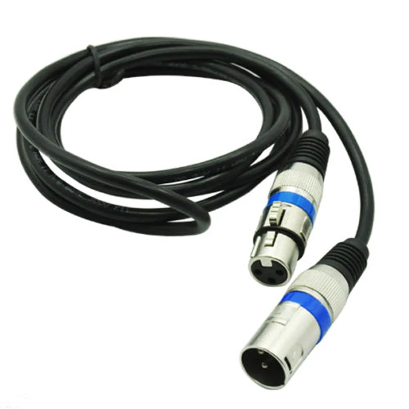 

3-Pin Signal XLR Connection DMX Stage Light Cable Wire 16ft/5m for Moving Head Light Par Light Beam movinghead
