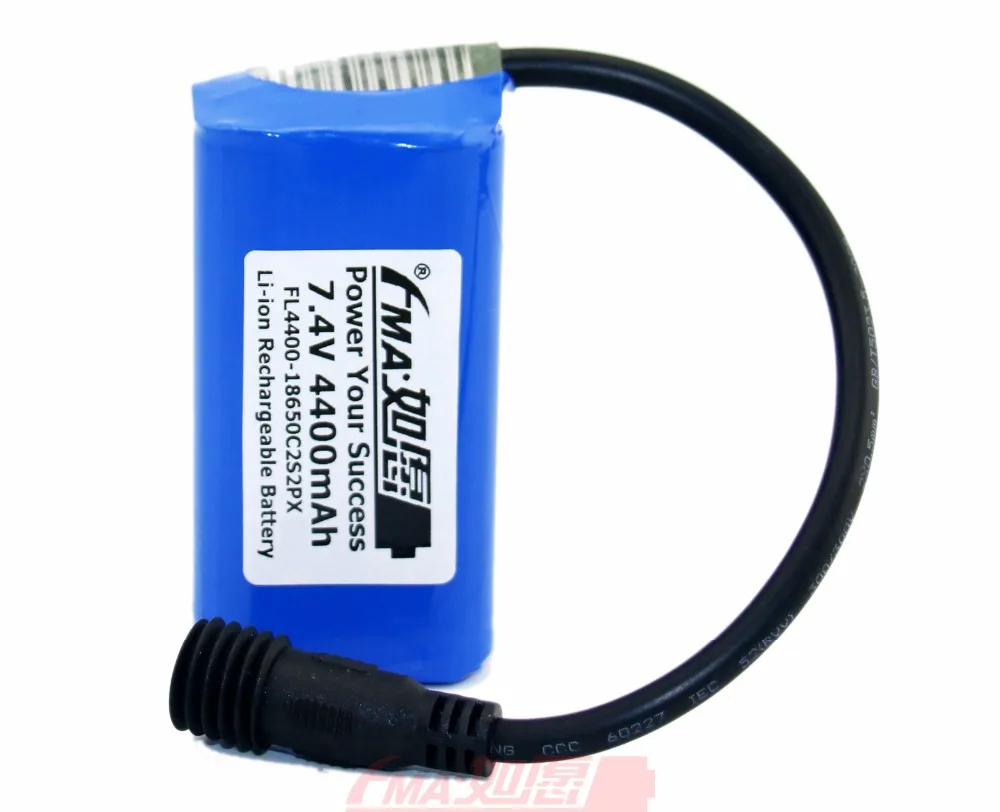 LiIon аккумулятор 7,4 V 4400mAh для MagicShine светодиодный светильник для велосипеда 2S2P AY