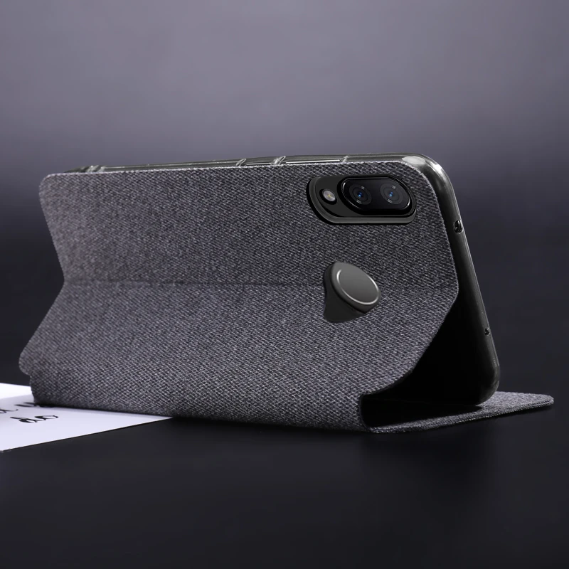 Для xiaomi redmi 7 pro чехол с откидной крышкой силиконовая ткань для redmi7 capas kickstand MOFi