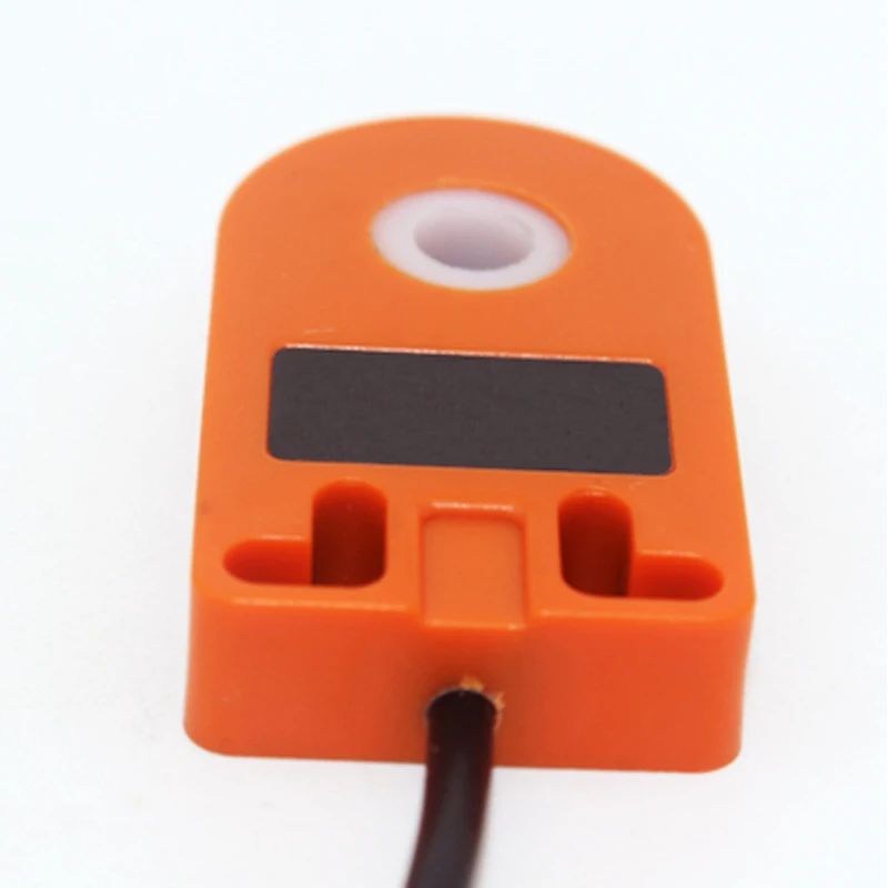Orange 20mm Hole DC 6-36V 3 Wire NPN Normally Open HX-DGS-20N Inductive Ring Proximity Sensor Switch For Metal Screw Spring |