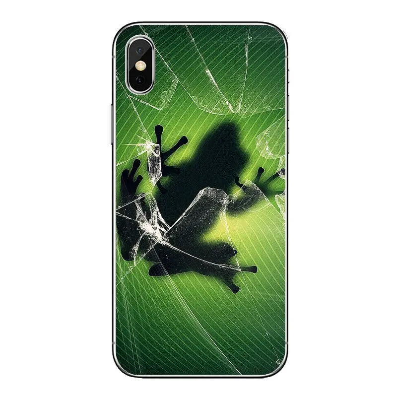 Прозрачные мягкие чехлы для Motorola Moto X4 E4 E5 G5 G5S G6 Z Z3 G3 C Play Plus Frogs A rainbow frog Green с принтом