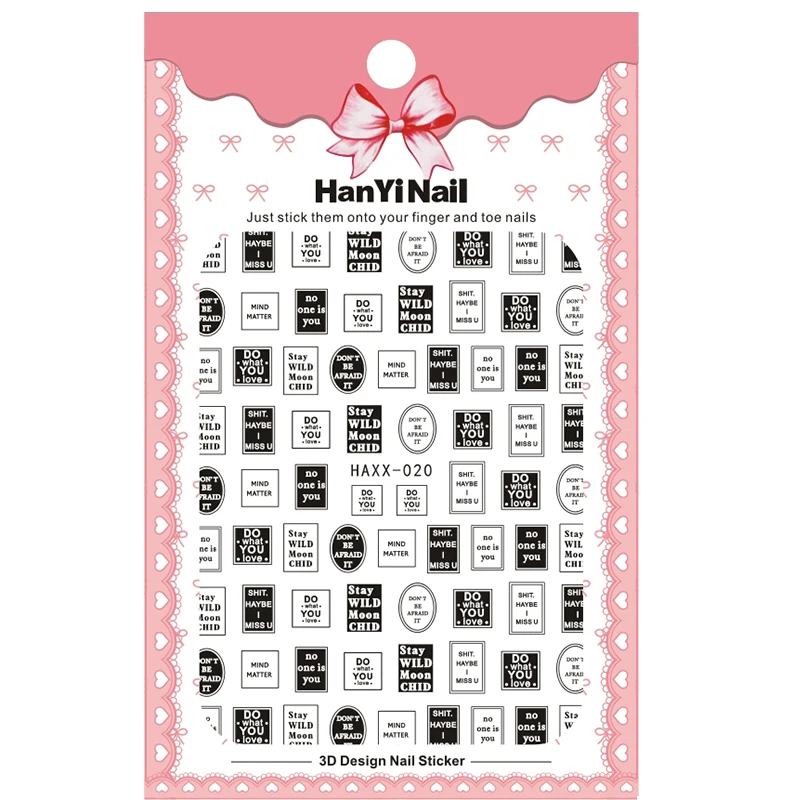 Nail Sticker Japanese Series Decals Tips Logo Symbol Art Decoration Design Back Adhesive Sticksers For | Красота и здоровье