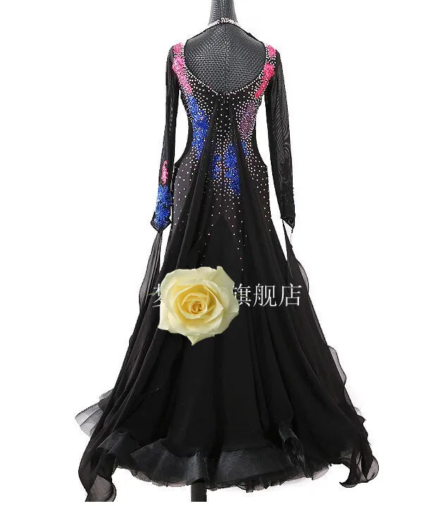 Бальное платье для танцев женщин современный вальс танго стандартный костюм