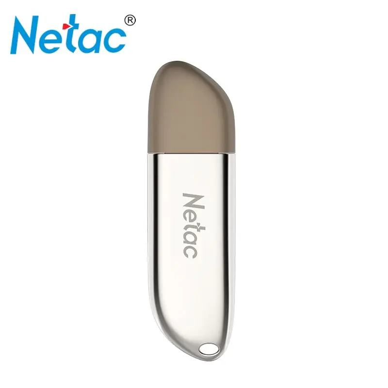 Netac металлический USB3.0 128 ГБ мини-прыжок флэш-памяти cle usb флеш-накопитель новый