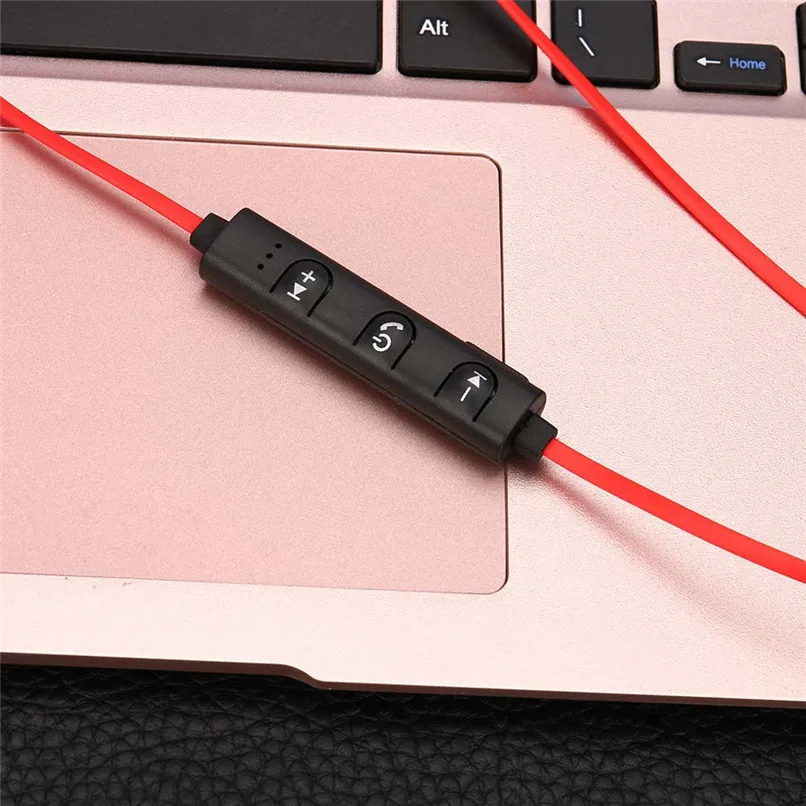 Устойчивое Bluetooth наушники со светодиодными огнями 4 1 Беспроводной спортивные для