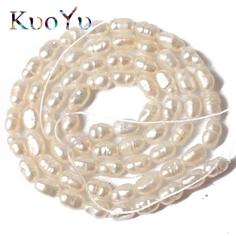Натуральный белый овальные из пресной воды жемчуг культивированный свободные