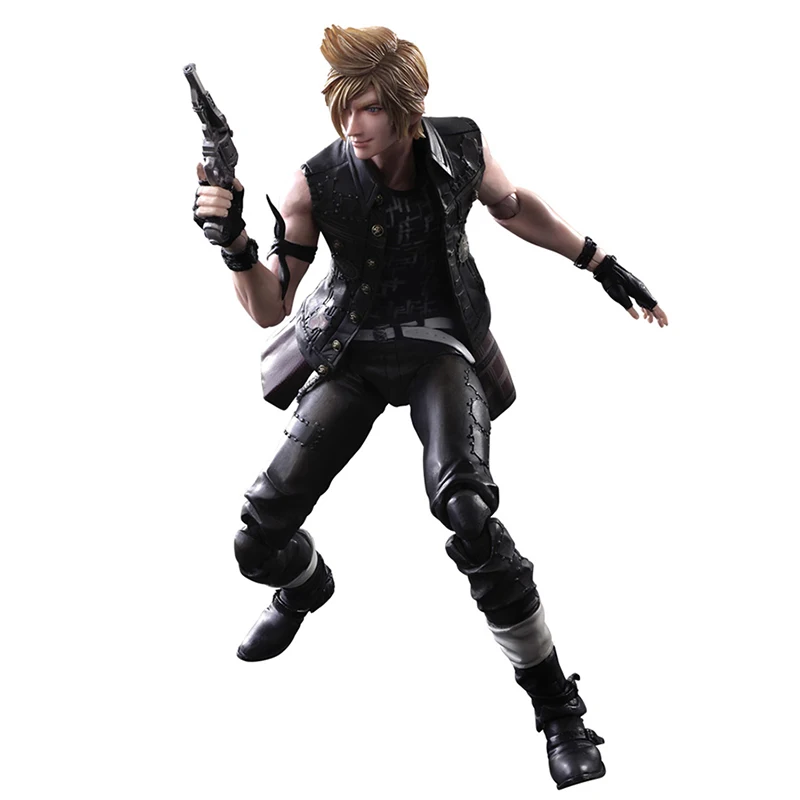 26 см аниме Play Arts kai Final Fantasy вариант фигурки Prompto Argentum переменная Коллекция Модель
