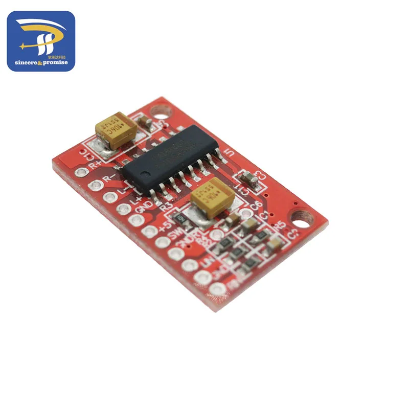 Новый 2 канала 3 Вт PAM8403 источник питания класса D аудио усилитель доска 5 в USB