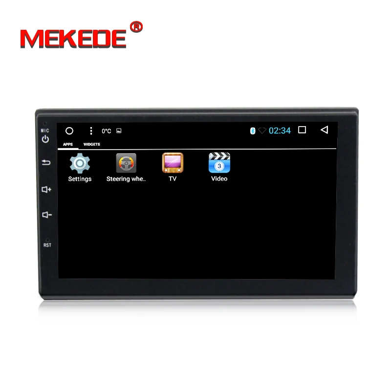 2 din android 7 1 дюймов Автомобильный мультимедийный плеер для Volkswagen/Passat b5/Toyota corolla/Nissan