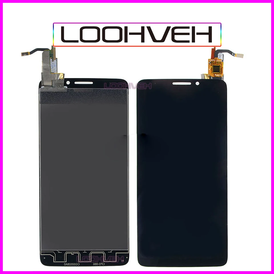 

10Pcs/lot 5.0" For Alcatel One Touch IdolX OT6040 6040D 6040E 6040A 6040X OT 6040 LCD Display Touch Screen Assembly Digitizer