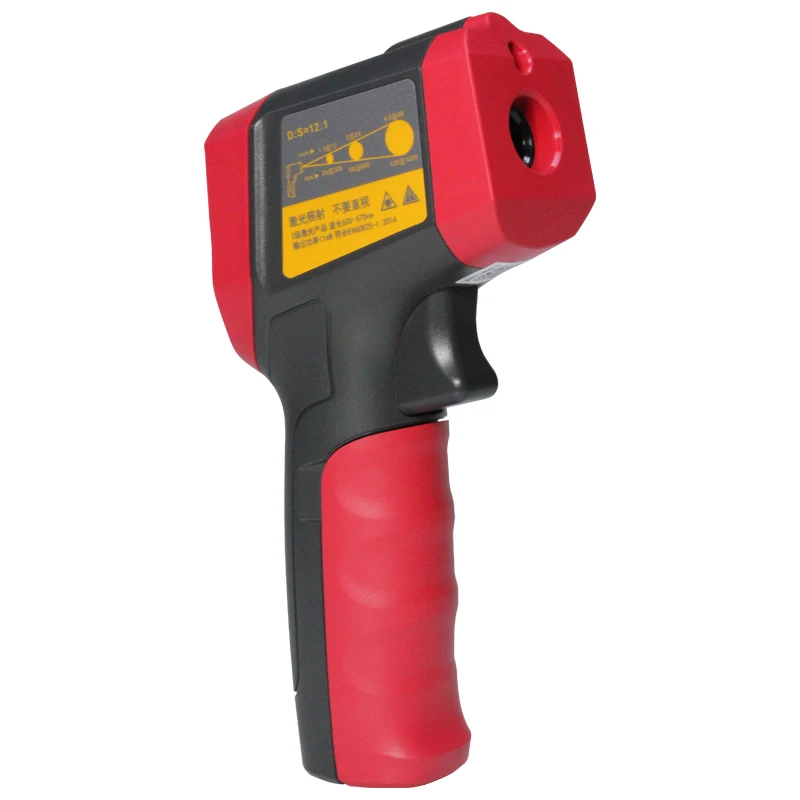 UNI-T UT301A+/301C+ инфракрасный термометр; высокой четкости цветной экран электронный термометр/-32~ 420C, регулируемая излучательная способность