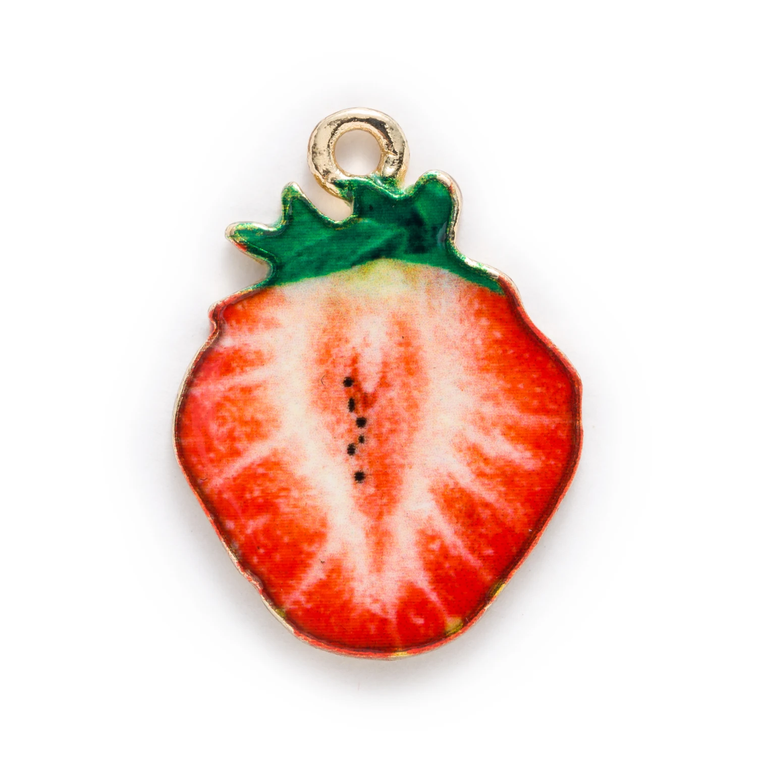 1 шт. эмалированные подвески в виде фруктов 25 27 мм|alloy enamel|enamel charmsjewelry making pendants |