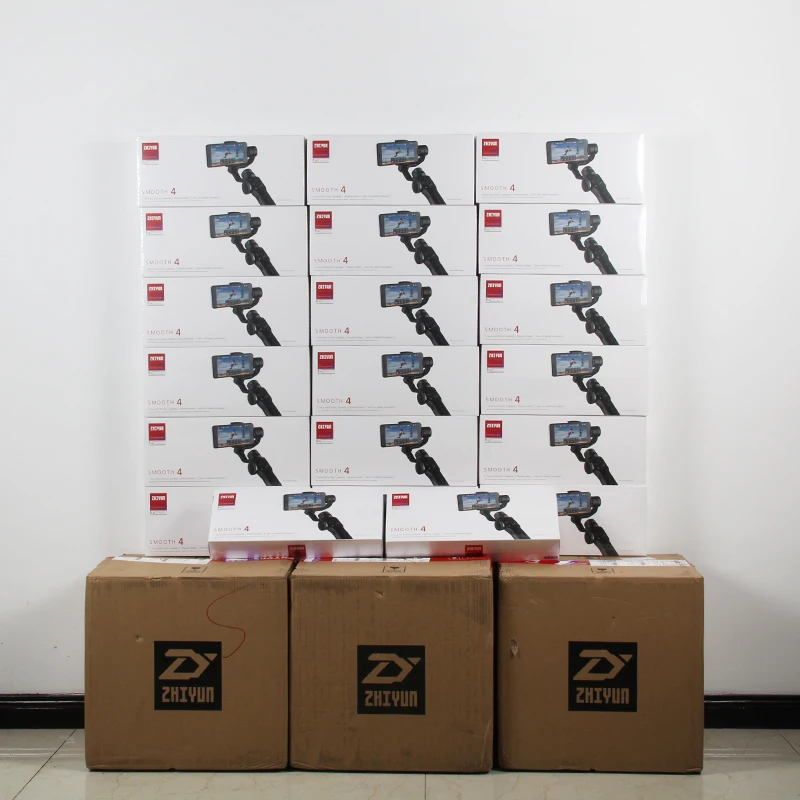 Zhiyun Smooth 4 Карманный 3-осевой бесщеточный шарнирный стабилизатор для камеры для iPhone samsung S8 gopro56 PK DJI Osmo 2 Smooth Q eyemind s5