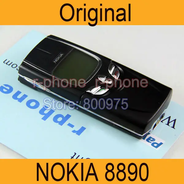 Восстановленное Оригинальное Nokia 8890 Mobile сотовый телефон gsm Dualband разблокированный