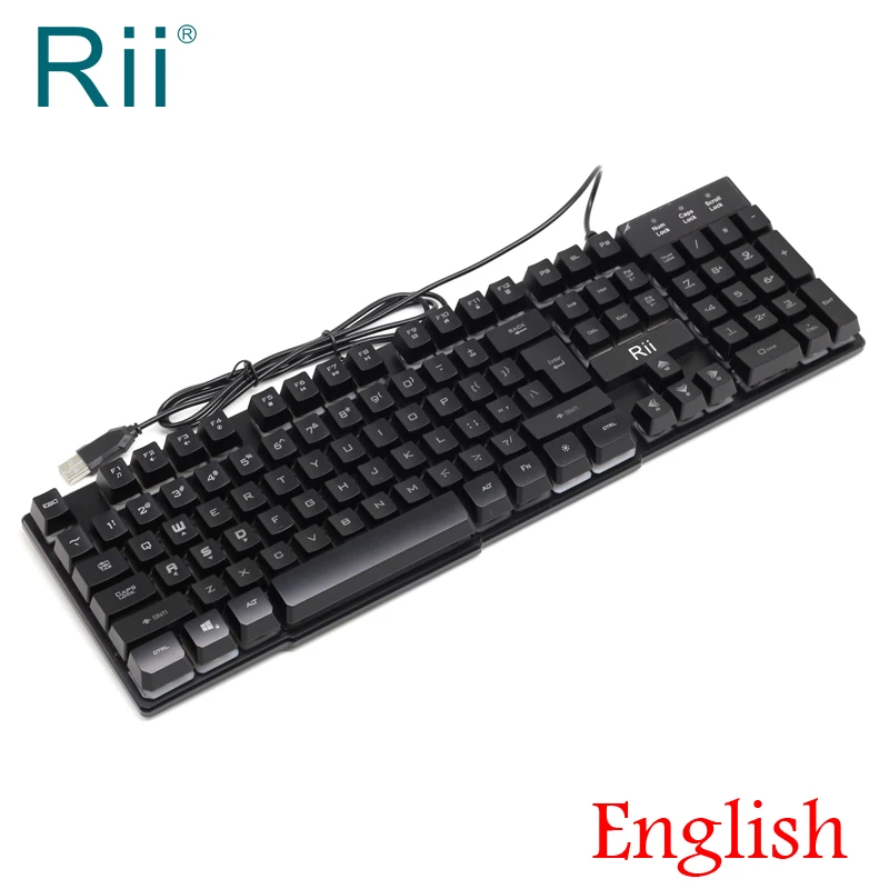 [Бесплатная доставка] 2017 Rii RK100 3 цвета СВЕТОДИОДНАЯ Подсветка мультимедийная