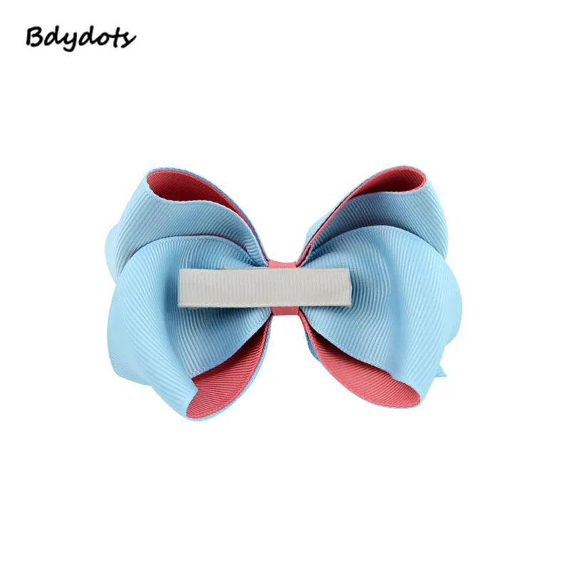 

Candy Color 10Cm Baby Girls Dimensional Hair Ribbon Bows Hair Clips Bow Hairpins Bowknot With Clip Baby Girls Hair Accessories