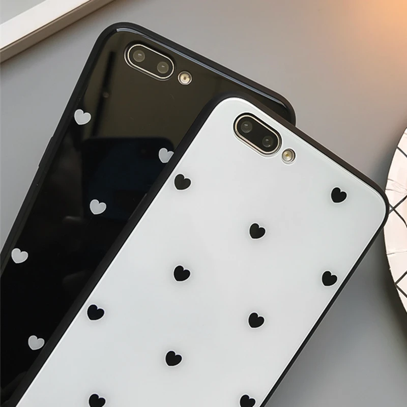 BONVAN закалённое Защитное стекло оригинальный чехол Xiaomi mi 6x A2 A1 case сердце любовь