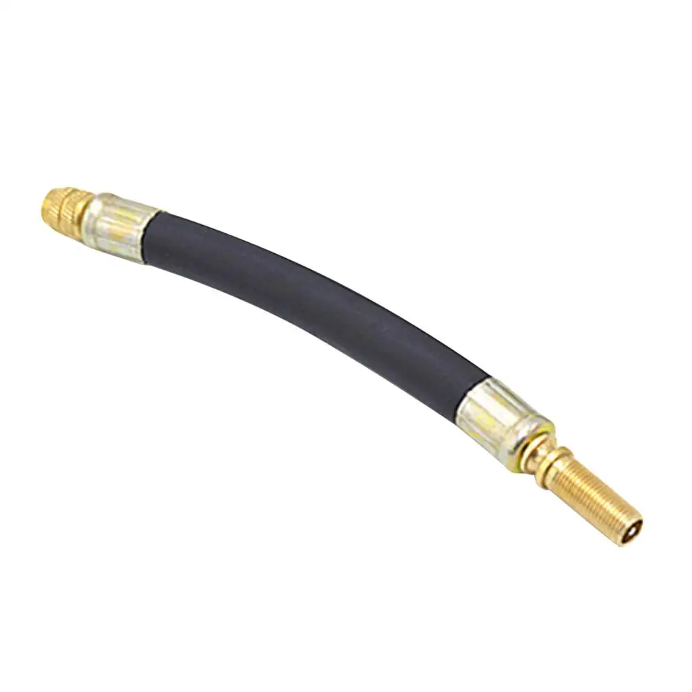 15cm Stainless Silicone Nozzle Flexible Hose Car Wheels Extension Tyre Valve Adapter For Xiaomi M365 Electric Scooter | Спорт и