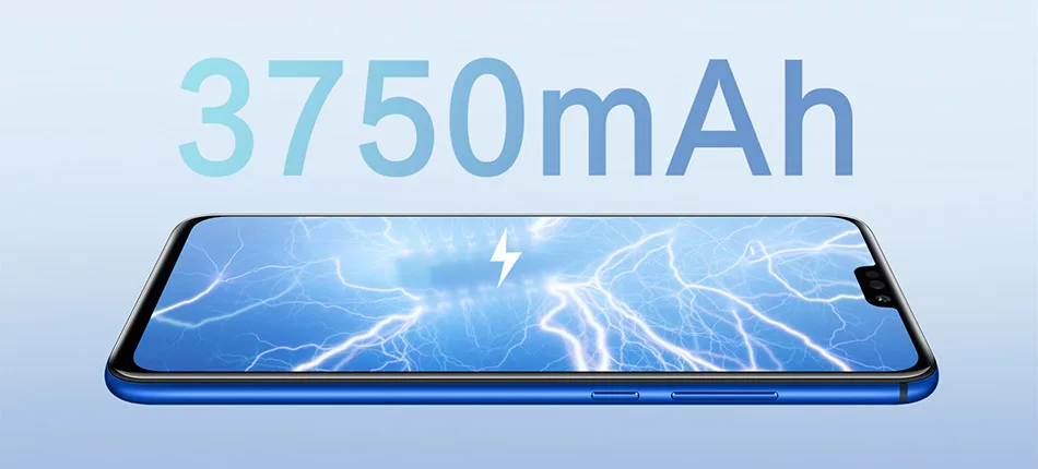 Global Honor 8X ram 4G rom 64G 6,5 дюймов android 8,1 смартфон 2,2 GHz Восьмиядерный 20MP 3750mAh 4G LTE мобильный телефон