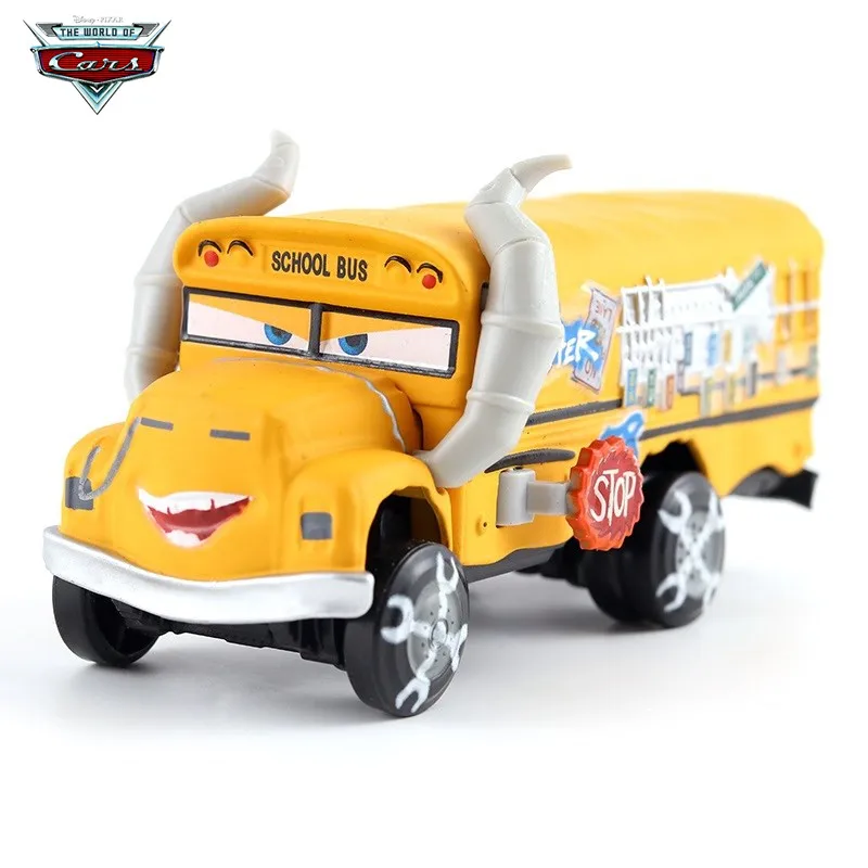 Disney Pixar Cars 3 Miss Fritter Dinoco Cruz Ramirez 1:55 литые металлические игрушки модель автомобиля