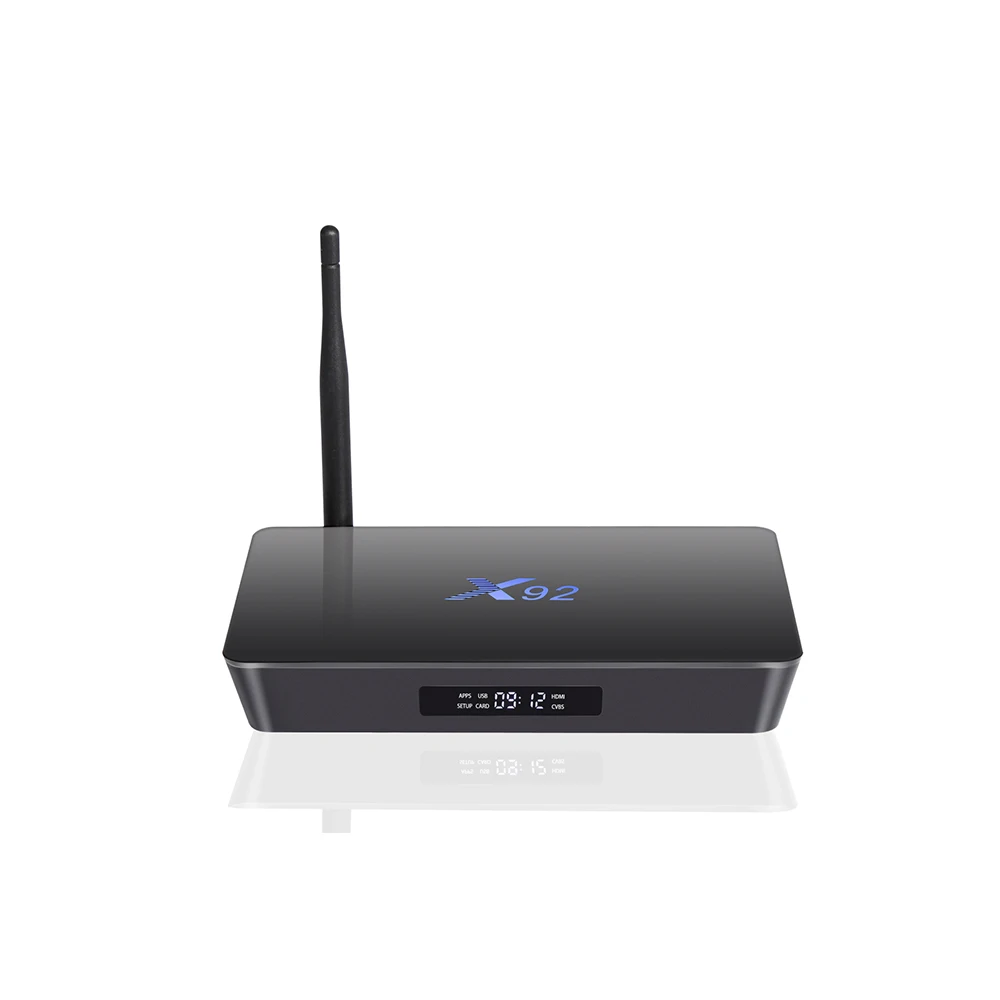 [X92] ТВ-приставка 3 ГБ 32 Восьмиядерный процессор Amlogic S912 2 4 ГГц/5 8 ГГц WiFi HD