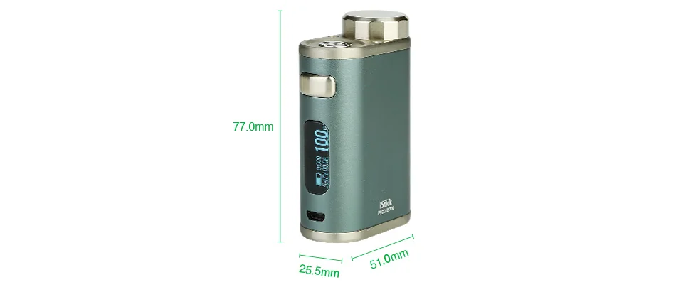 Eleaf IStick Pico 21700 TC коробка мод Мощный 100 Вт Выход с высокой производительностью VW/TC режимы нет 18650 батарея электронная сигарета коробка мод