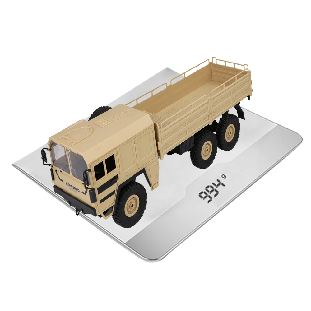 JJRC Q64 1/16 2,4G 6WD Rc автомобиль военный грузовик внедорожник Рок Гусеничный RTR игрушка 6 колес Гоночные Игрушки для детей Подарки для детей