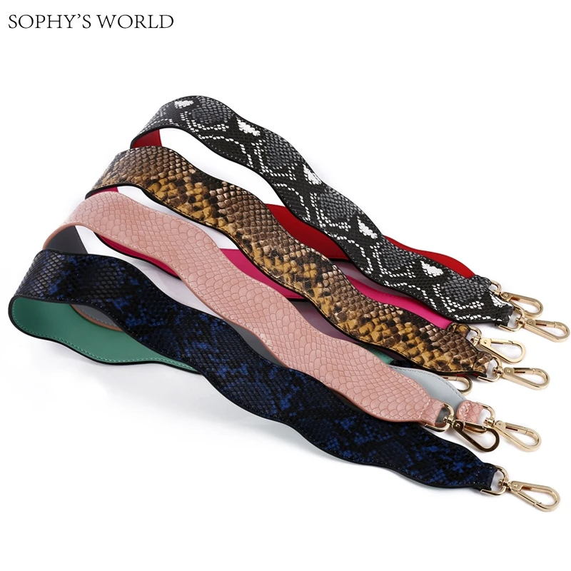 Новая сумка кожаный ремешок винтажные аксессуары для тотемов сумок с волнистым