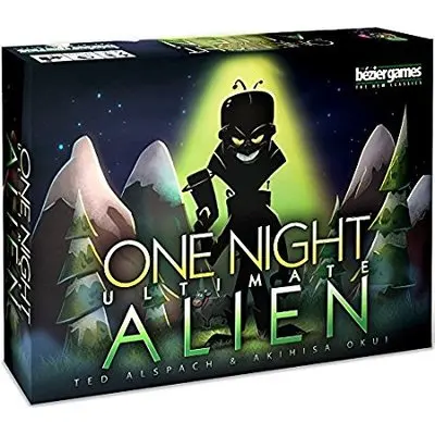 Bezier Games One Night Ultimate Alien Game one night ultimate werewolf обновленная версия это Питьевая